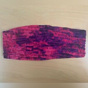 Free People Pink and Purple Bandeau